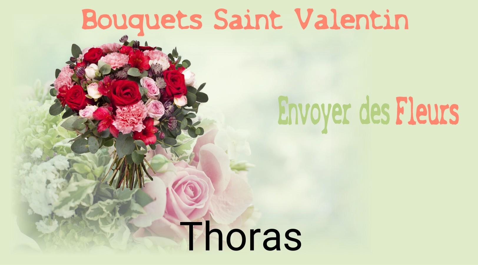 Roses de Saint-Valentin livrées à Thoras